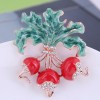 Korean Fashion  Concise Spinach Brooch Nhsc274486