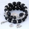 Fashion Baby Elephant Heart Wings Multilayer Bracelet Nhsc284747