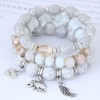 Fashion Baby Elephant Heart Wings Multilayer Bracelet Nhsc284747
