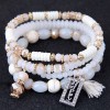 Crystal Beads Fashion Multilayer Bracelet Nhsc284781
