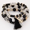 Fashion Metal Crystal Bead Multilayer Bracelet Nhsc284783