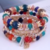 Fashion Simple Crystal Beads Multilayer Bracelet Nhsc284791