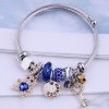 Fashion Metal Bear Disc Bracelet Nhsc287395