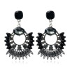Fashion Concise Sparkling Gemstone Earrings Nhsc289512