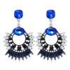 Fashion Concise Sparkling Gemstone Earrings Nhsc289512