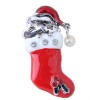Fashion Metal Christmas High Boots  Brooch Nhsc292169