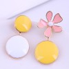 Korean Fashion Sweet Ol Flower Pearl Earrings Nhsc292186