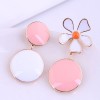 Korean Fashion Sweet Ol Flower Pearl Earrings Nhsc292186