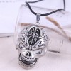 Fashion Retro Paw Skull Exaggerated Personality Necklace Nhsc294004