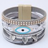 Simple Devils Eye Magnet Buckle Fashion Bracelet Nhsc299833