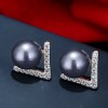 Pearl Fashion Stud Earrings Nhsc301756