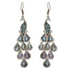 Fashion Metal Simple Peacock Earrings Nhsc301762