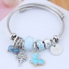 Fashion Diamond Fish Bone Butterfly Multielement Bracelet Nhsc312263