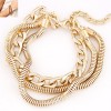 Simple Fashion Multilayer Chain Bracelet Nhsc317054