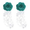 Exquisite Rose Pearl Earrings Nhsc318593