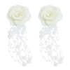 Exquisite Rose Pearl Earrings Nhsc318593