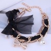 Korean Fashion Simple Lace Bow Bracelet Nhsc321096