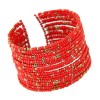 Fashion New Style Bohemian Rice Bead Open Bracelet Nhsc345591