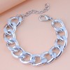 Fashion Simple Metal Chain Smooth Bracelet Nhsc345631