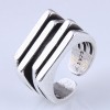 Korean Geometric Opening Alloy Ring Nhsc361765