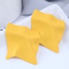 Fashion Metal Fluorescent Color Geometric Earrings Wholesale  Nhsc363727