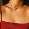 Wholesale Jewelry Star Pearl Pendent Short Necklace Nihaojewelry  Nhsc374283