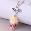 Toppinggoods Jewelry Wholesale Korean Popcorn Bucket Pendent Alloy Necklace Nhsc378620