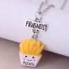 Toppinggoods Jewelry Wholesale Korean Fashion French Fries Pendent Necklace Nhsc378622