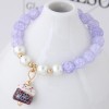 Toppinggoods Jewelry Wholesale Simple Glass Crystal Stone Ceramic Lucky Cat Bracelet Nhsc378623