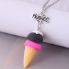 Toppinggoods Jewelry Korean Contrast Color Ice Cream Necklace Wholesale Nhsc378652