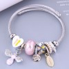 Wholesale Jewelry Fashion Metal Bee Pendant Metal Bracelet Toppinggoods  Nhsc383160