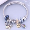 Toppinggoods Wholesale Jewelry Fashion Metal Butterfly Love Water Drop Pendant Bracelet Nhsc383194