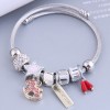 Wholesale Fashion Diamondstudded Wooden Horse Multielement Pendant Bracelet Toppinggoods  Nhsc391390