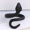 Wholesale Jewelry Simple Metal Auspicious Geometric Snake Open Ring Toppinggoods Nhsc391477