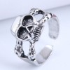 Wholesale Jewelry Retro Skull Hollow Open Ring Toppinggoods Nhsc391484