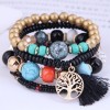 Wholesale Bohemia Metal Tree Of Life Tassels Beads Multilayer Bracelet Toppinggoods  Nhsc398192