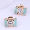 Wholesale Fashion Cute Camera Stud Earrings Toppinggoods  Nhsc400727
