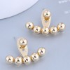 Wholesale Fashion Glossy Ball Beads Stud Earrings Toppinggoods  Nhsc400982