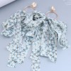 Retro Metal Round Bow Fabric Earrings Wholesale Toppinggoods Nhsc404233
