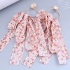 Retro Metal Round Bow Fabric Earrings Wholesale Toppinggoods Nhsc404233