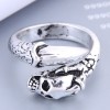 Retro Simple Skull Alloy Open Ring Wholesale Toppinggoods  Nhsc409525