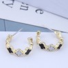 Korean Fashion Four Leaves Alloy Stud Earrings Wholesale Toppinggoods Nhsc410663