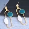 Korean Contrast Color Dripping Oil Alloy Earrings Wholesale Toppinggoods  Nhsc410666