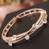 Simple Flash Diamond Geometric Cross Bracelet Wholesale Toppinggoods  Nhsc414822