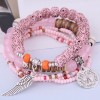 Bohemian Style Disc Tower Wings Beads Multilayer Bracelet Wholesale Toppinggoods  Nhsc419975
