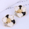 Korean Fashion Alloy Petal Stud Earrings Wholesale Toppinggoods  Nhsc423493