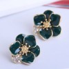 Korean Fashion Alloy Petal Stud Earrings Wholesale Toppinggoods  Nhsc423493