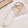 Fashion Metal Inlaid Zirconium Purse Pearl Necklace Wholesale Toppinggoods Nhsc426486
