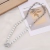 Fashion Metal Inlaid Zirconium Purse Pearl Necklace Wholesale Toppinggoods Nhsc426486