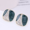 Ol Diamondstudded Square Earrings Wholesale Jewelry Toppinggoods Nhsc429435
